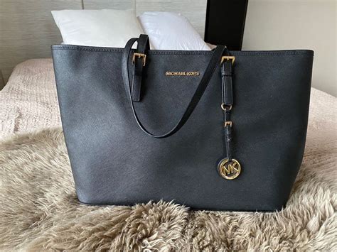 michael kors tragetasche jet set dupe|michael kors bag text.